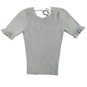 And Now This Women's Crewneck Short-Sleeve Sweater Size S